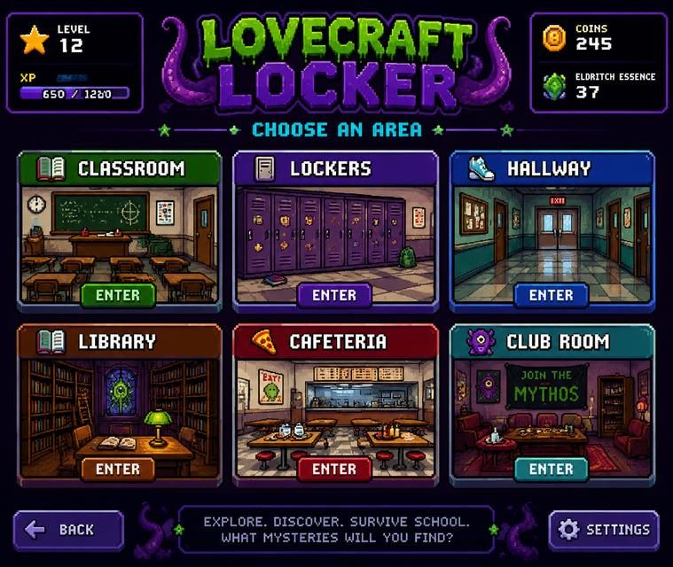 Lovecraft Locker 像素风 详情图 2